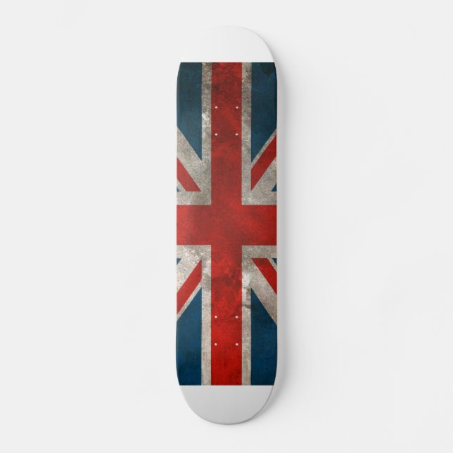 British Union Jack Mini Skateboard Bräda 18,5 Cm (Framsida)