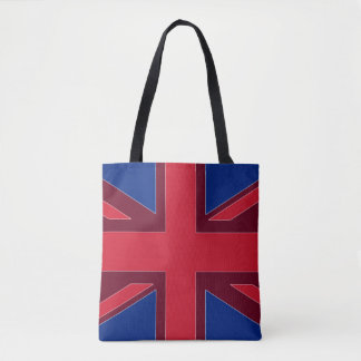British Union Jack Modified Geometric Tygkasse