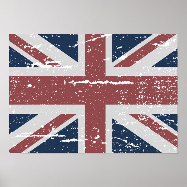 BRITISH UNION JACK POSTER (Framsidan)