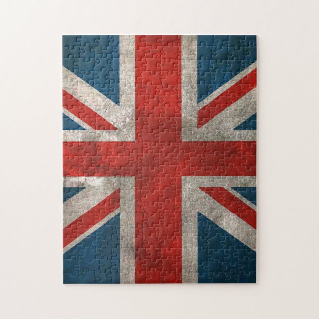 British Union Jack Pussel (Vertikal)