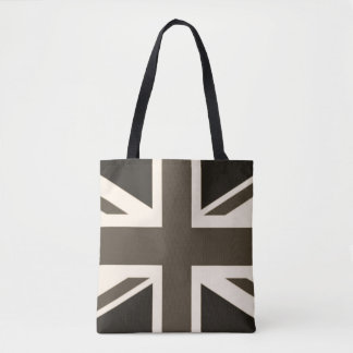British Union Jack Sepia Antiqued Tygkasse