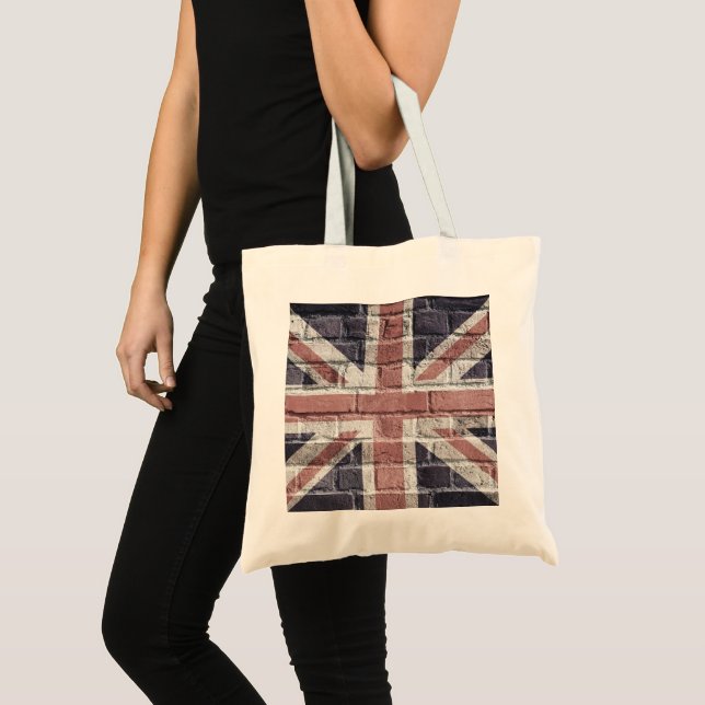 British Union jack (Tote Bag) Tygkasse (Framsida (produkt))