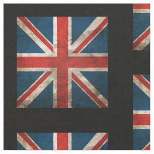 British Union Jack UK anpassningsbar Structure Tyg