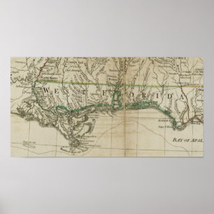 British Väster Florida Poster