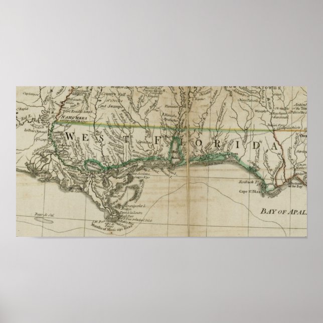British Väster Florida Poster (Framsidan)