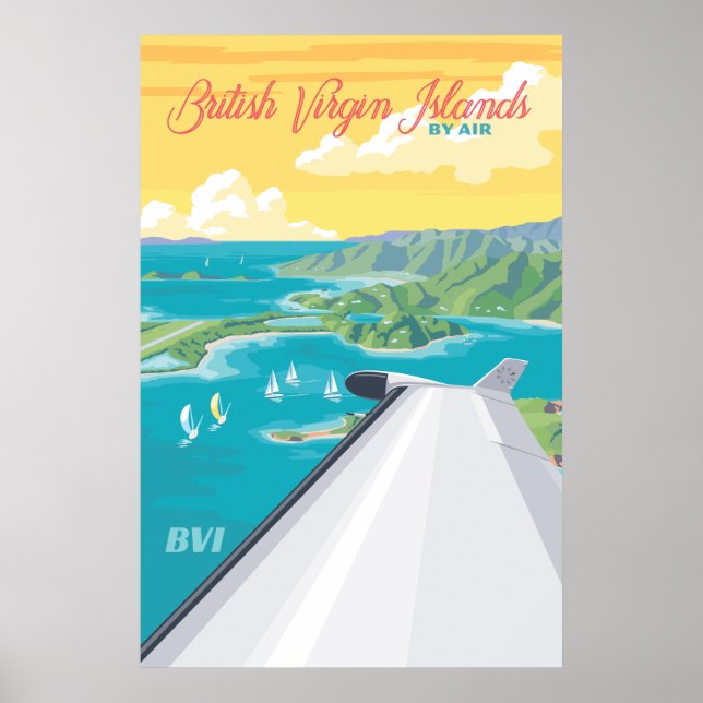 British Virgin Islands Poster (Framsidan)