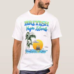 British Virgin Islands segla T Shirt