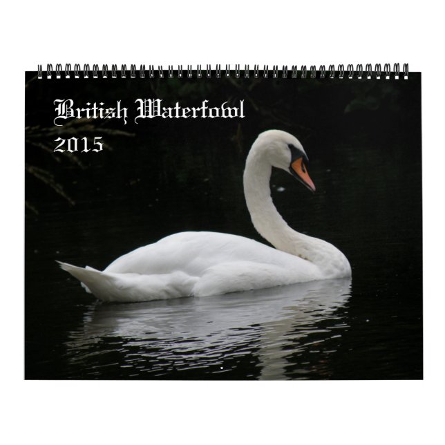 British Waterfowl 2015 Calendar Kalender (Omslag)