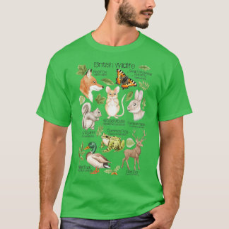 British Wildlife T Shirt