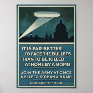 British WW1 Rekrytering Poster