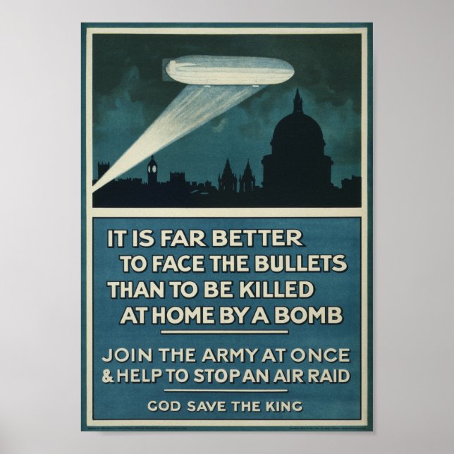 British WW1 Rekrytering Poster (Framsidan)