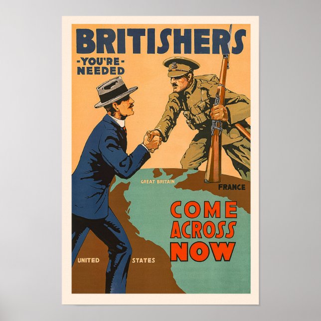 Britishers ville Poster (Framsidan)