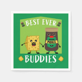 Britiska Cheddarost- och Pickleälskare Pappersservett