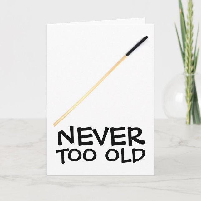 BRITISKT DISCIPLIN RÖRSPÖ FÖDELSEDAGKORT KORT (Framsida)