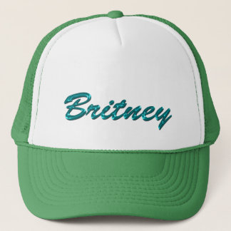 BRITNEY Namn Branded Personlig Gift Hat Keps