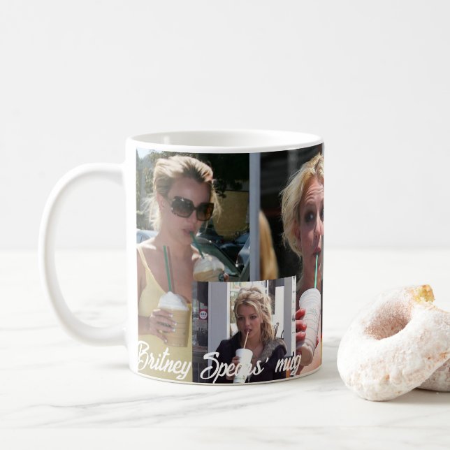Britney Spears' mug Kaffemugg (Med munk)