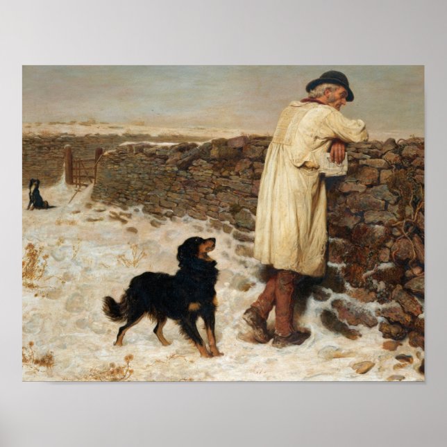 Briton Riviere - Krig Poster (Framsidan)