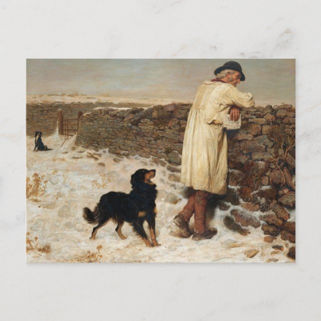 Briton Riviere - Krig Vykort (Framsida)