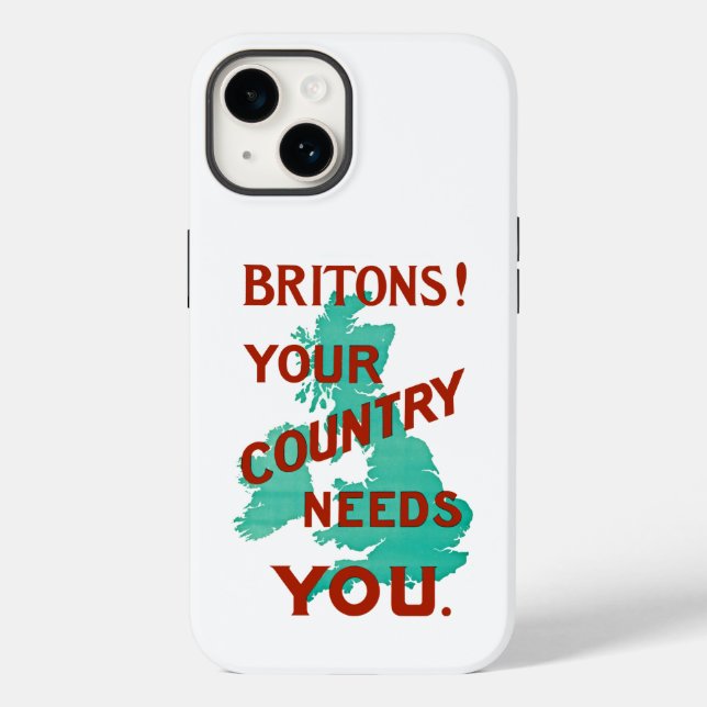 Britoner! Din Land behöver dig Fodral-Mate iPhone  (Baksida)