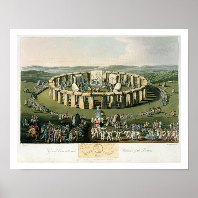 Britonernas Grand Conventional Festival, aquati Poster (Framsidan)