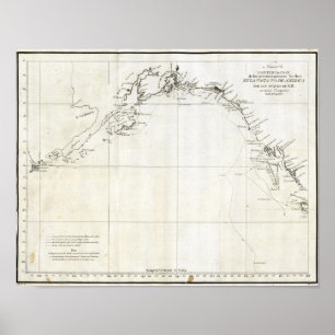 Britt Columbia, Alaska Poster