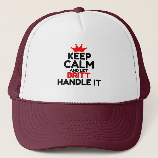 BRITT HANDLE IT KEPS (Framsida)