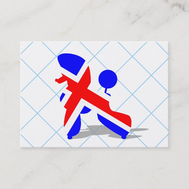 Britt Pudel Visitkort (Framsida)