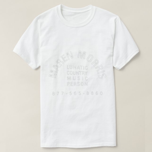 Brittany Aldean Maren Morris T Shirt (Design framsida)