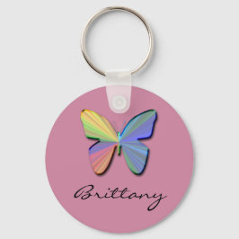 Brittany_Butterfly Keychain Nyckelring