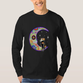 Brittany Dia De Los Muertos Skeleton T Shirt
