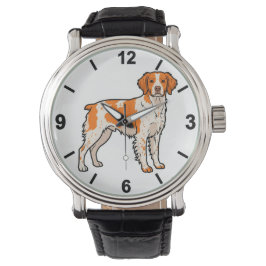 Brittany Dog Wrist Watch Sporting Pet Style Armbandsur