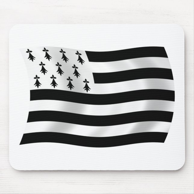 Brittany Flag Musskydd Musmatta (Framsidan)
