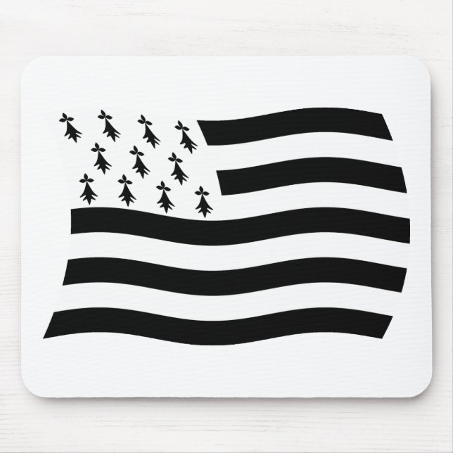 Brittany Flag Musskydd Musmatta (Framsidan)