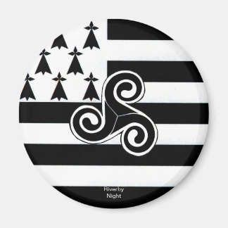 Brittany Flagga (bretonska) Magnet