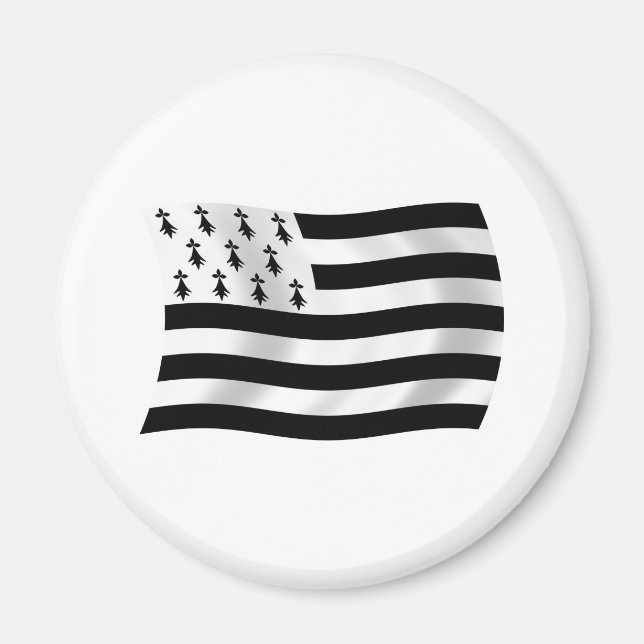 Brittany Flagga Magnet (Framsidan)