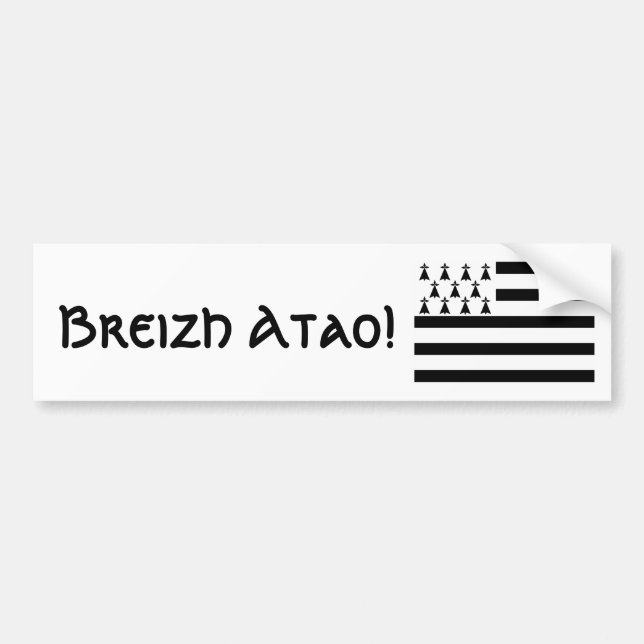 Brittany för evigtbildekal bildekal (Framsidan)