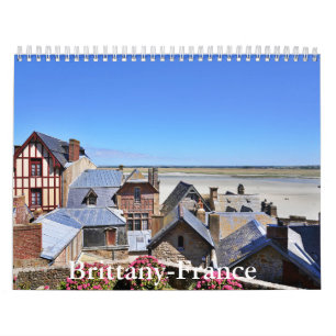 Brittany-Frankrike Calendar Kalender