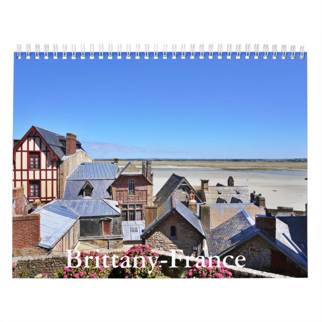 Brittany-Frankrike Calendar Kalender (Omslag)
