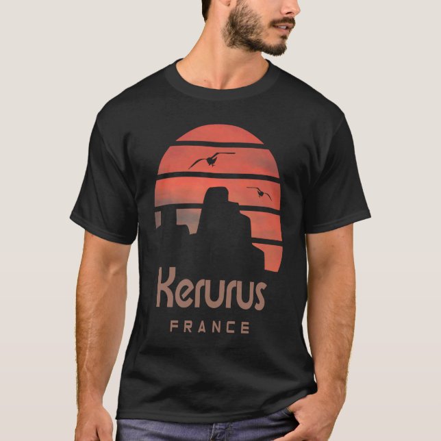 Brittany Frankrike Kerurus T Shirt (Framsida)