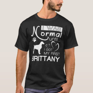 Brittany gåvat-skjorta för hund älskare t shirt