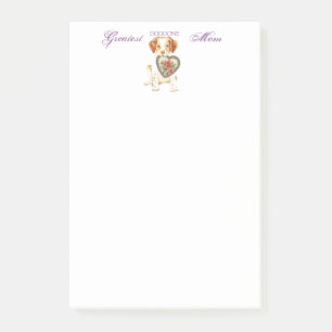 Brittany Heart Mamma Post-it Block