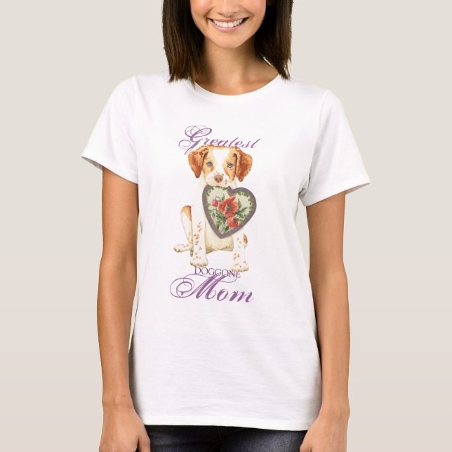 Brittany Heart Mamma Tee (Framsida)
