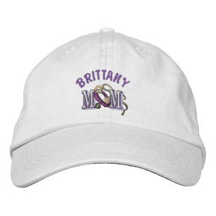 Brittany Hund MAMMA Broderad Keps