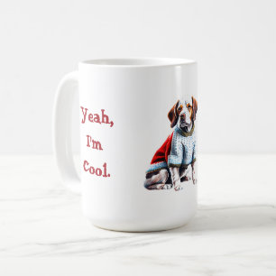 Brittany i julsötaren kaffemugg