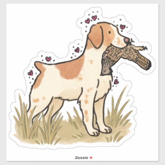 Brittany Jakt Bils Dekal (Ark)