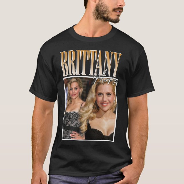 Brittany Murphy Classic T-Shirt (Framsida)