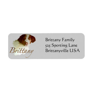 Brittany Returadress Etikett