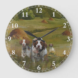 Brittany Spain Clock Stor Klocka