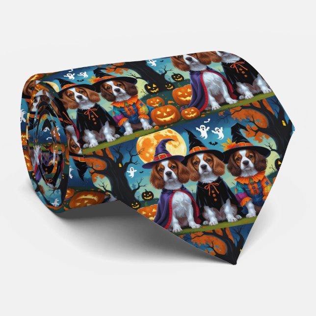 Brittany Spain Hundar Pumpkin Halloween Funny Slips (Rullad)