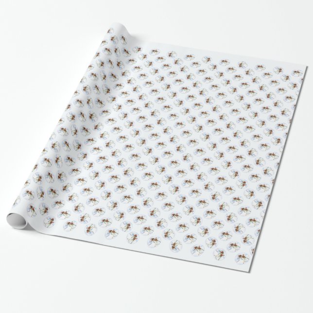 Brittany Spain Noel Presentpapper (Utrullad)